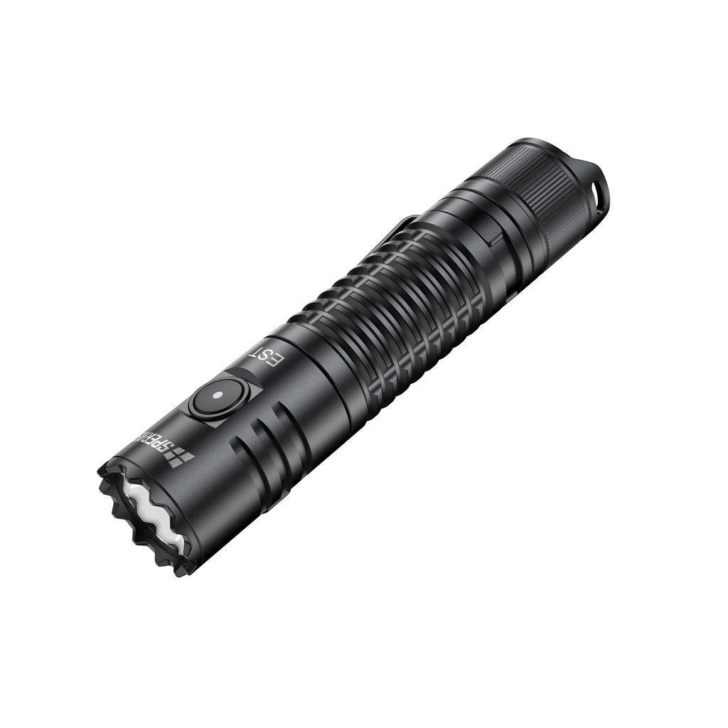 Linterna táctica EST recargable 1900 lúmenes, alcance 211 m, IP68