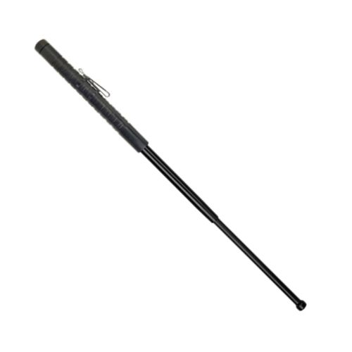 Porra telescópica ESP 18" compacta, metálica y negra