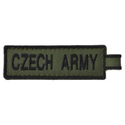 Llavero CZECH ARMY en verde
