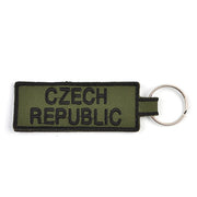 Llavero CZECH REPUBLIC verde