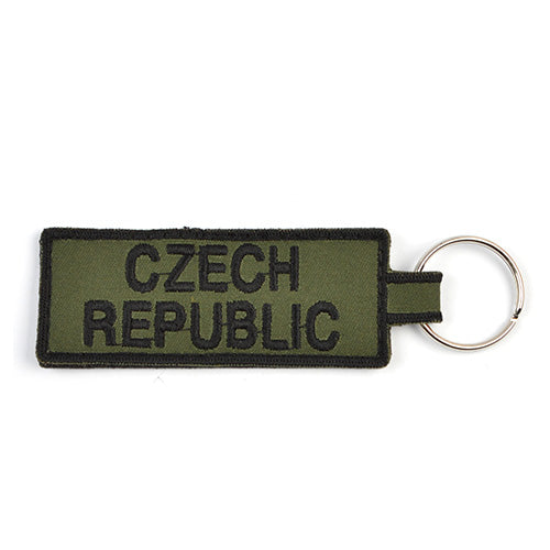 Llavero CZECH REPUBLIC verde