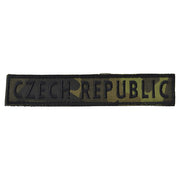 Parche CZECH REPUBLIC vz.95 camuflaje 14 x 2,7 cm con velcro