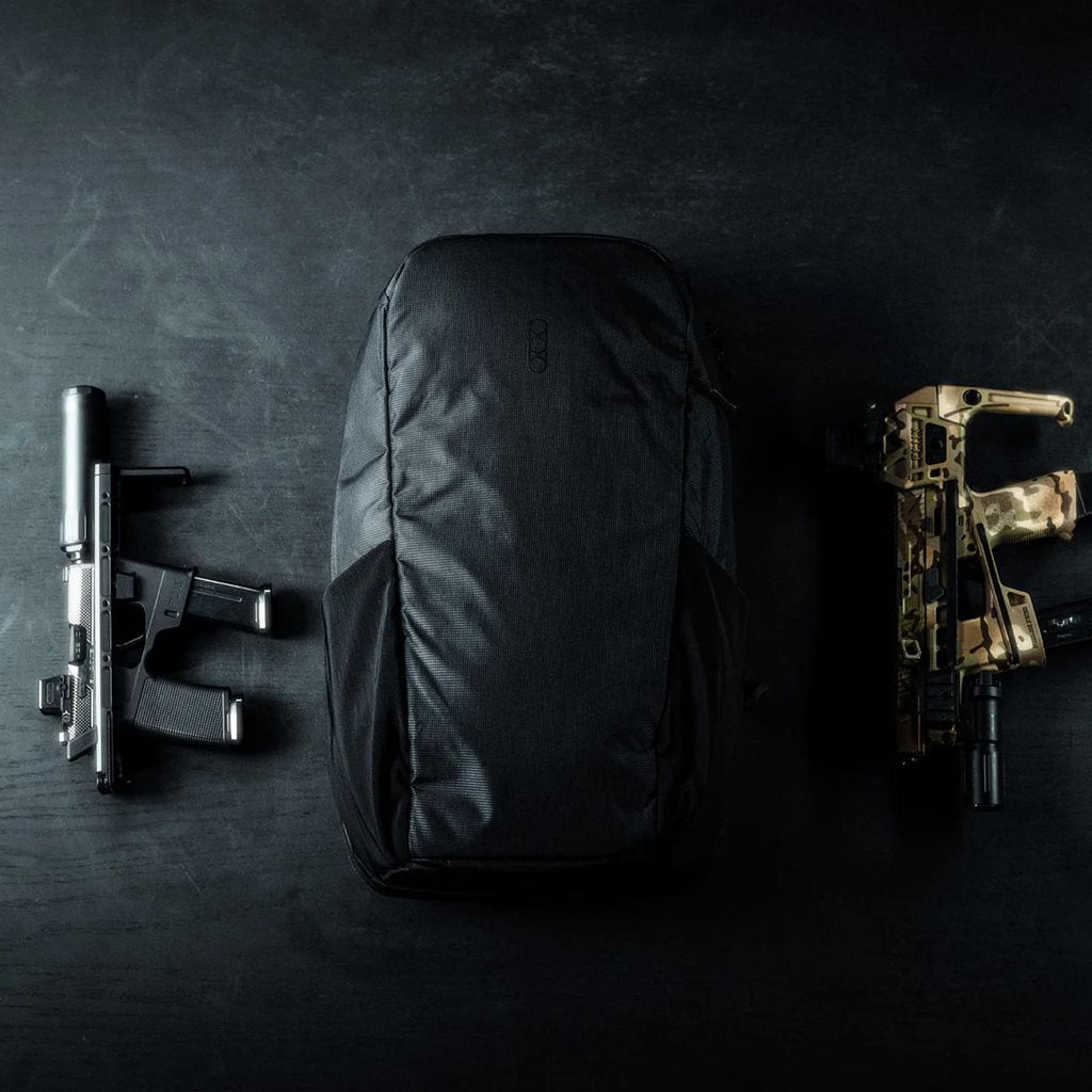 Mochila FADE TRANSPORT 18 L negra - EBERLESTOCK, variante compacta