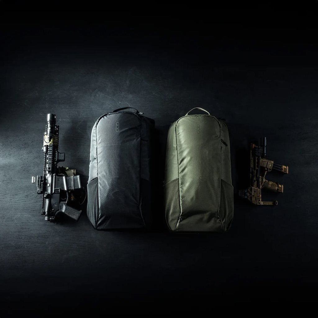 Mochila FADE TRANSPORT 18 L negra - EBERLESTOCK, variante compacta