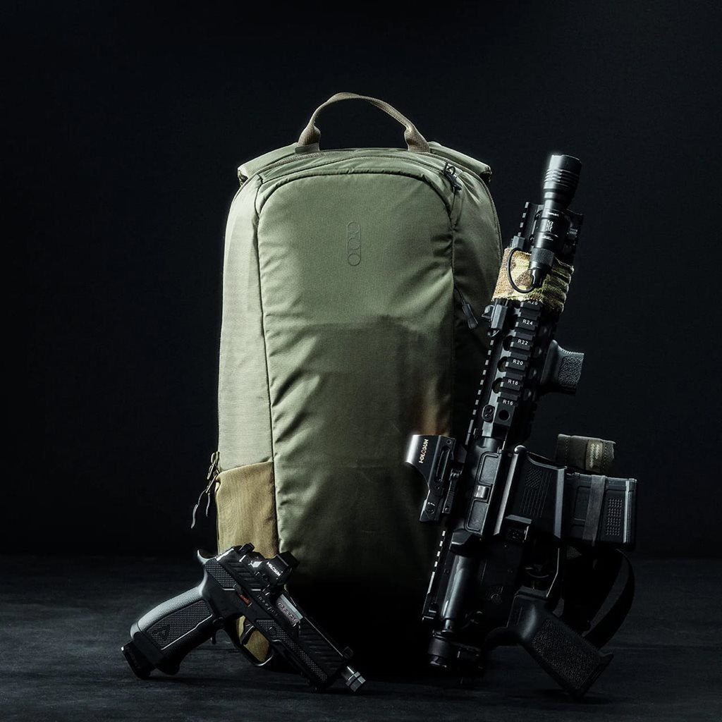 Mochila FADE TRANSPORT 18 L negra - EBERLESTOCK, variante compacta