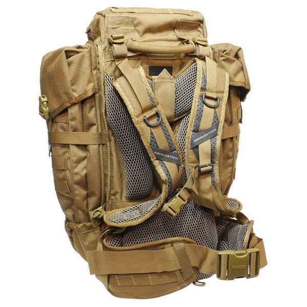 Mochila Eberlestock Halftrack negra, resistente y modular