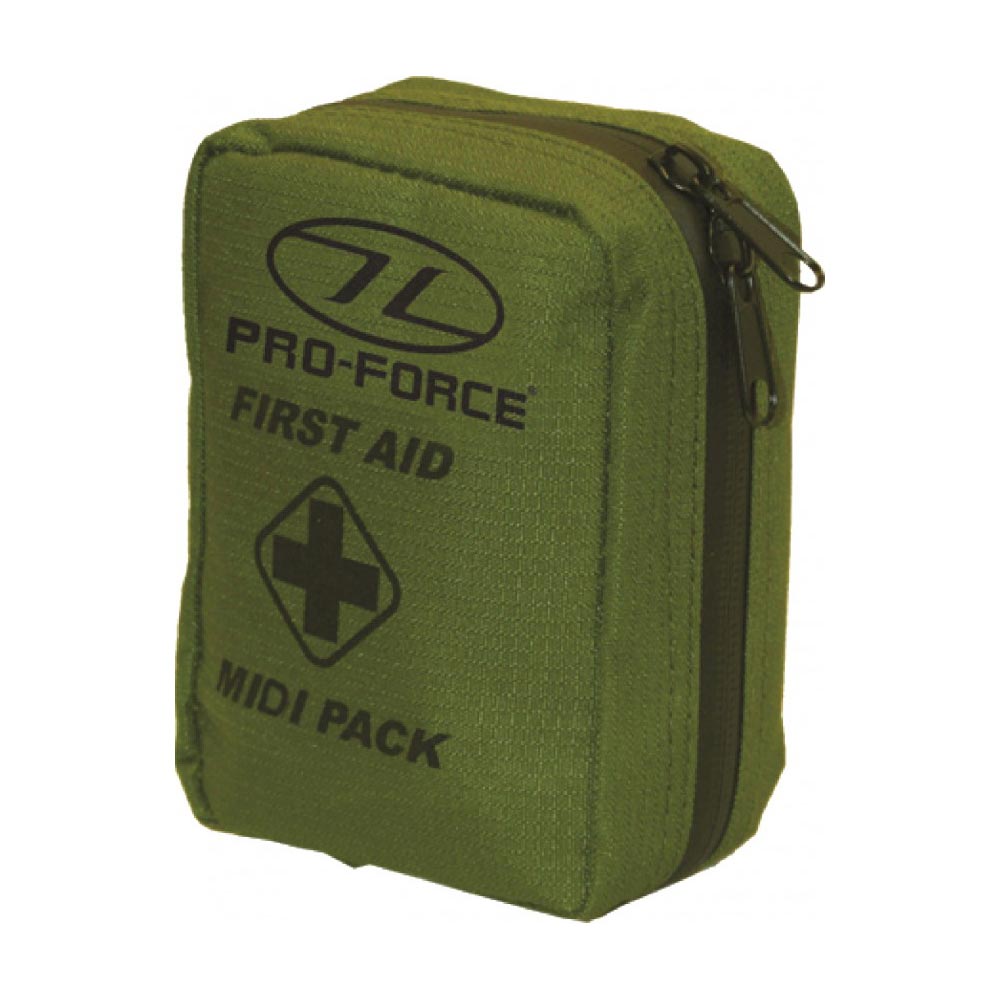 Botiquín medio FIRST AID MIDI con funda rip-stop repelente al agua (FA104)