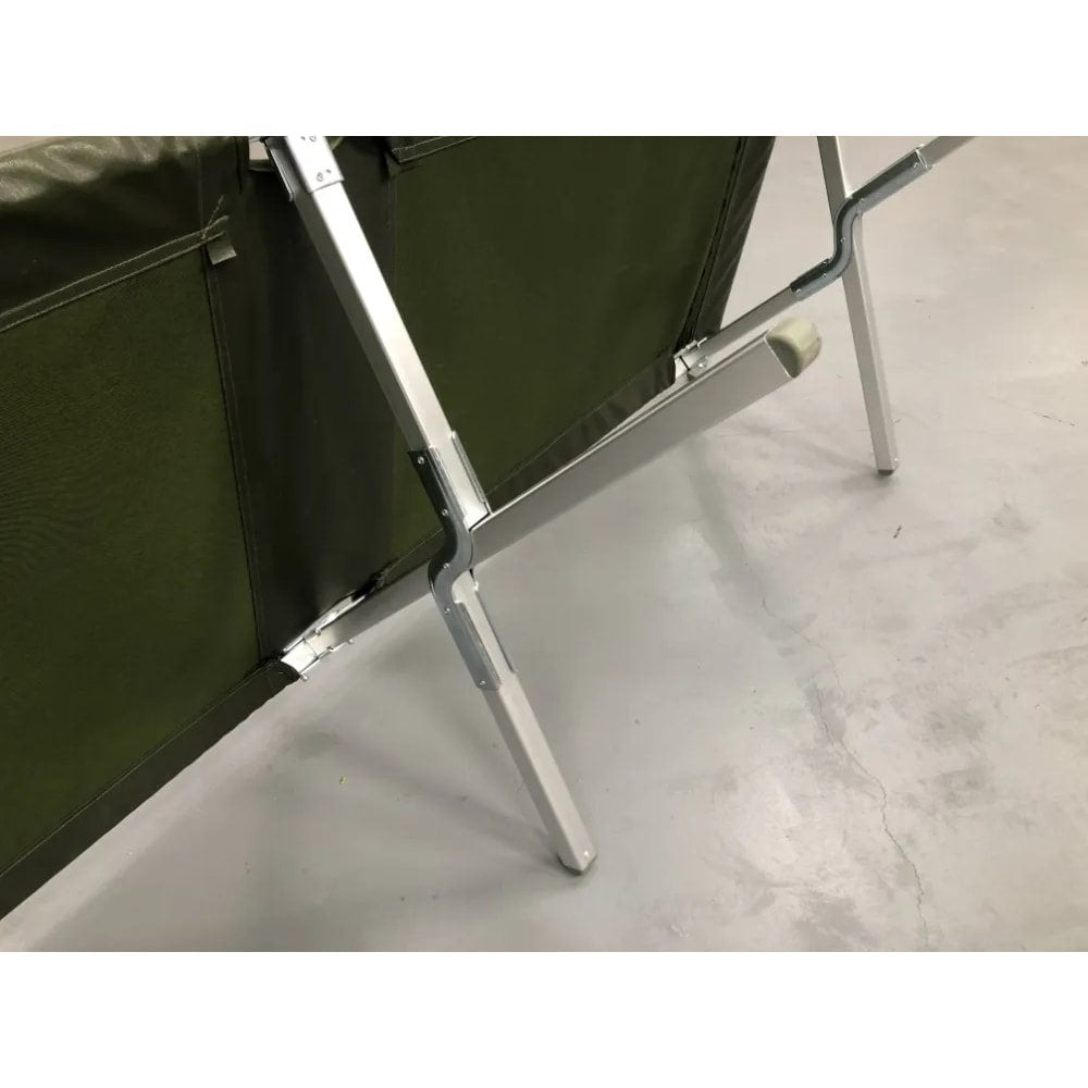 Cama de campaña NSN plegable verde FF022