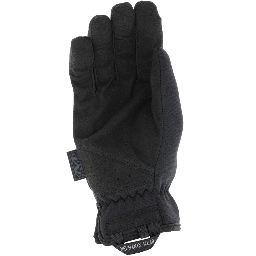 Guantes FASTFIT negros para mujer MECHANIX, piel sintética y compatibles con pantallas táctiles