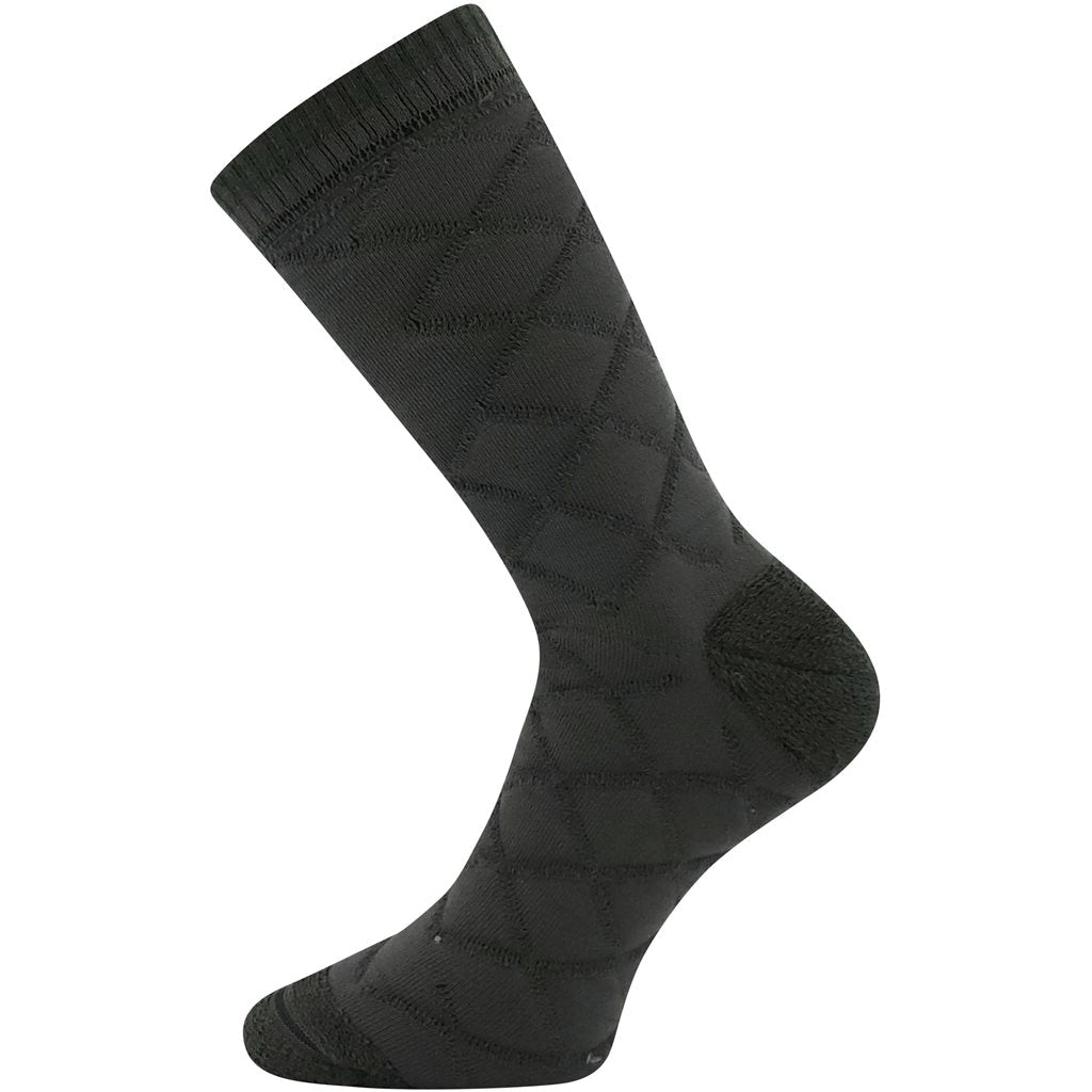 Calcetines merino FORCE TWIN LAYER verdes con iones de plata y zonas BUBBLE