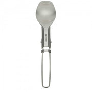 Cuchara plegable de titanio ultraligera, 18 g