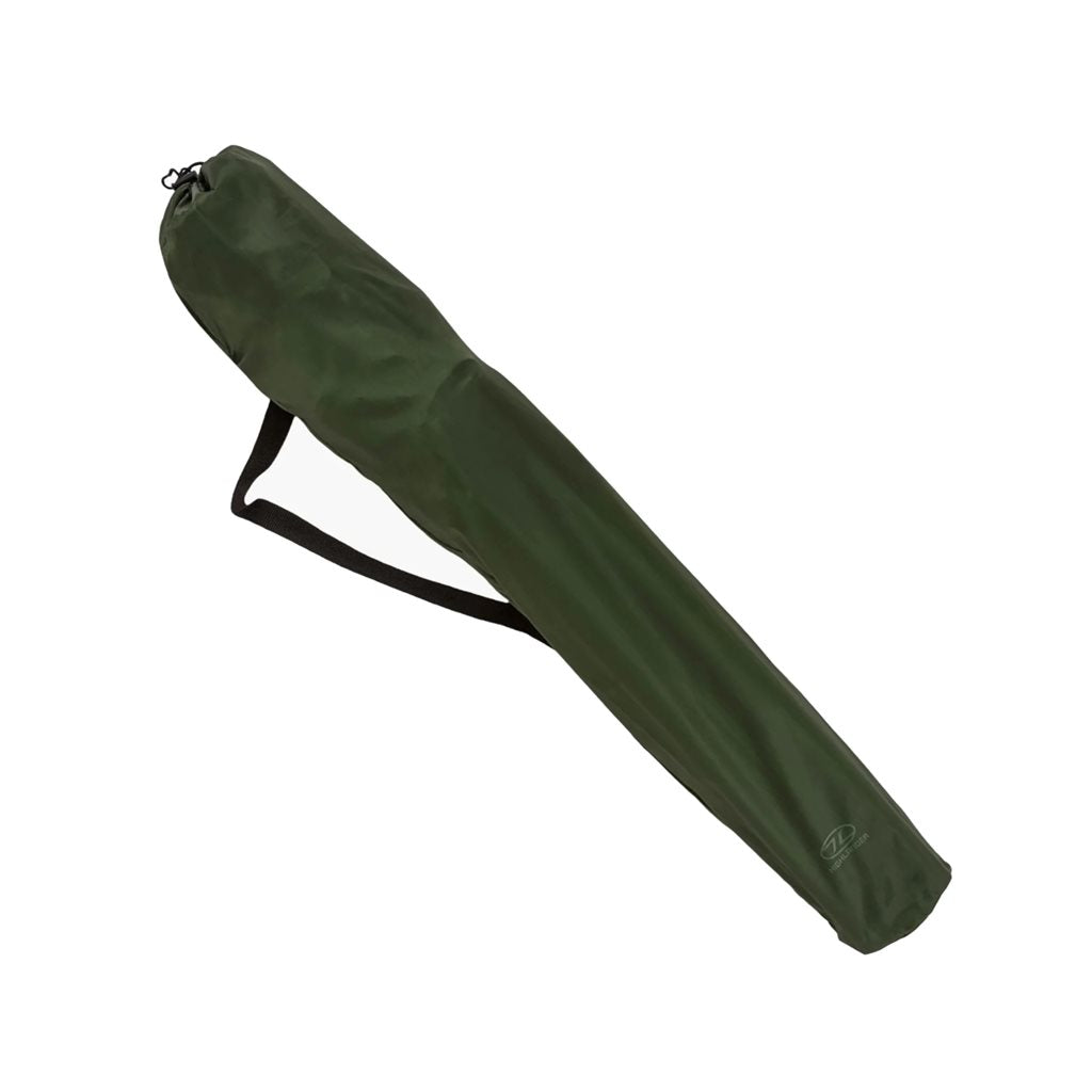 Silla de camping plegable EDINBURGH en color verde vista frontal