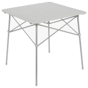 Mesa plegable de lamas ALU 70x70 cm para camping y exterior