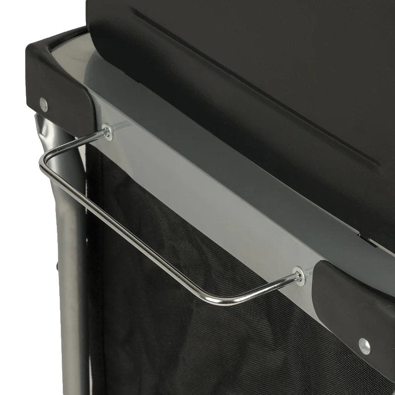 Mesa plegable de camping para cocinar con armario y estante FUR080