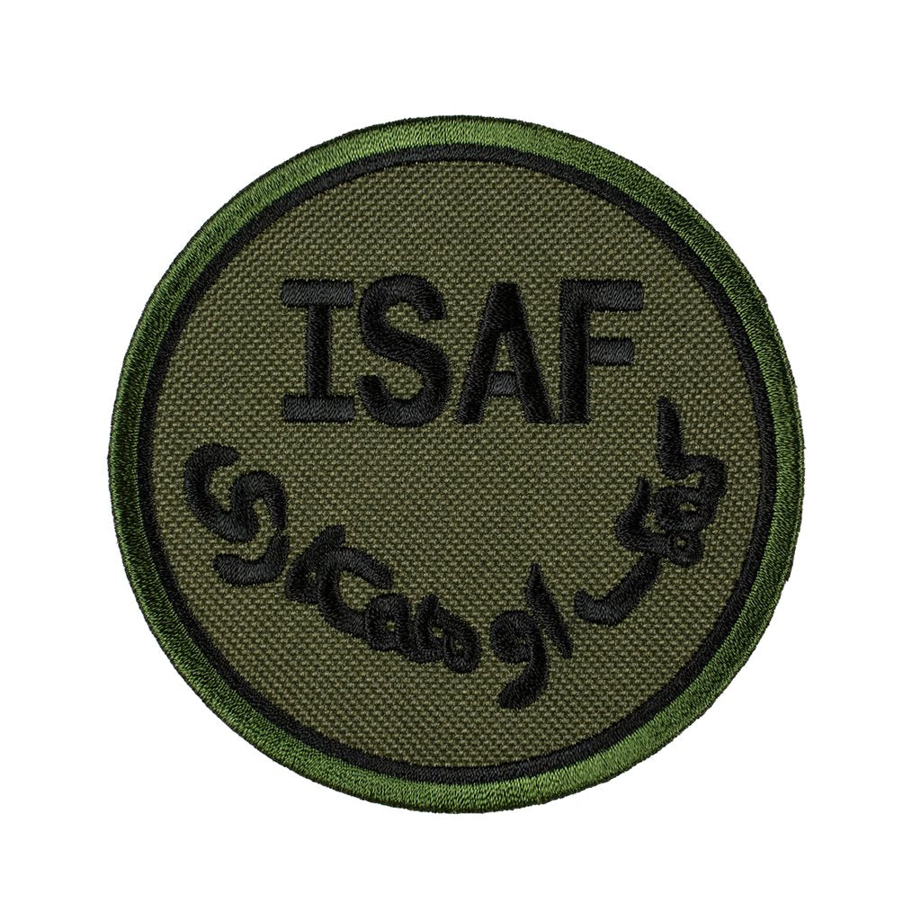 Parche ISAF oliva - diámetro aprox. 9 cm