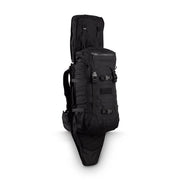 Mochila táctica Eberlestock Gunslinger II negra con funda para arma larga