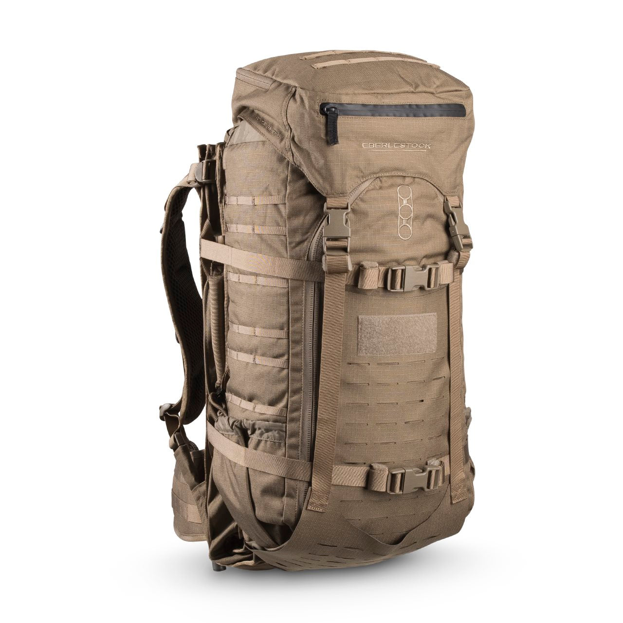 Mochila táctica Eberlestock Gunslinger II negra con funda para arma larga