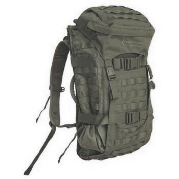 Mochila táctica Eberlestock Gunslinger II negra con funda para arma larga