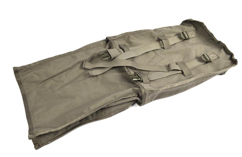 Mochila táctica Eberlestock Gunslinger II negra con funda para arma larga