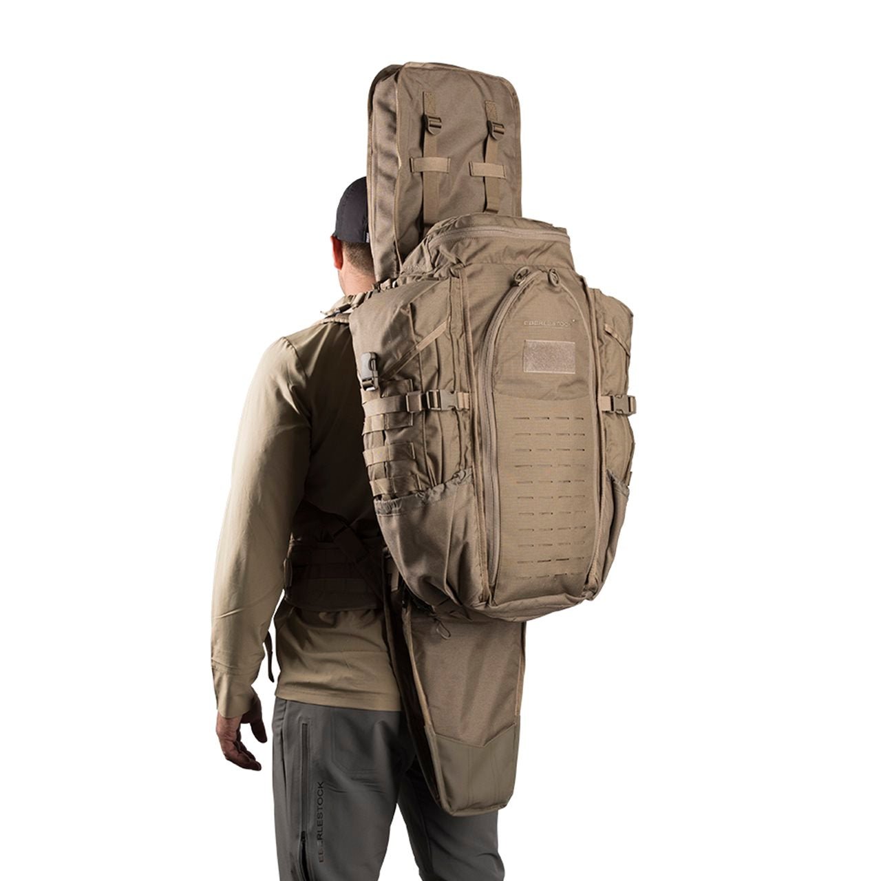 Mochila PHANTOM Pack de Eberlestock con funda integrada para fusil