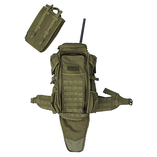 Mochila PHANTOM Pack de Eberlestock con funda integrada para fusil