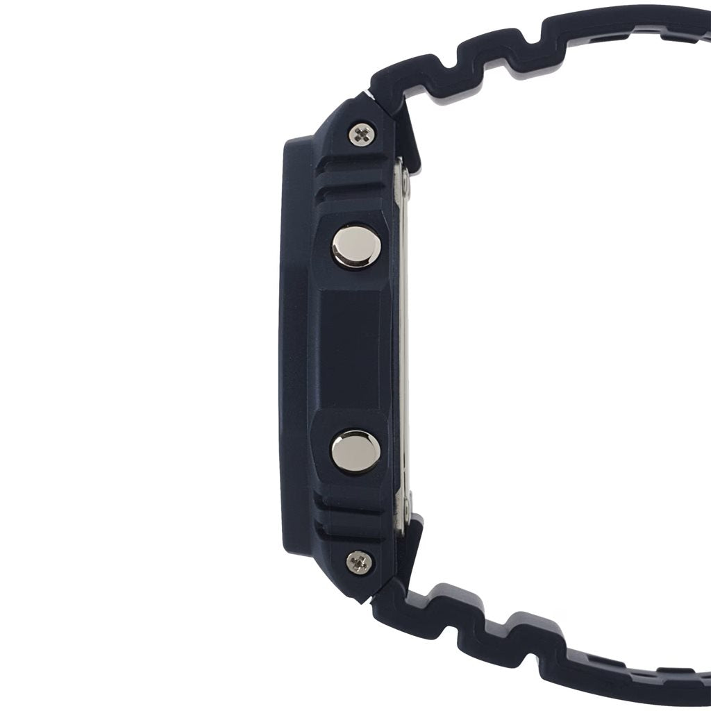 Reloj deportivo para hombre GA-2100-1A en negro y gris, carcasa de plástico reforzado con fibra de carbono