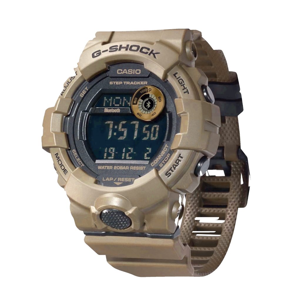 Reloj deportivo para hombre GBD-800UC-3 color verde visto de frente