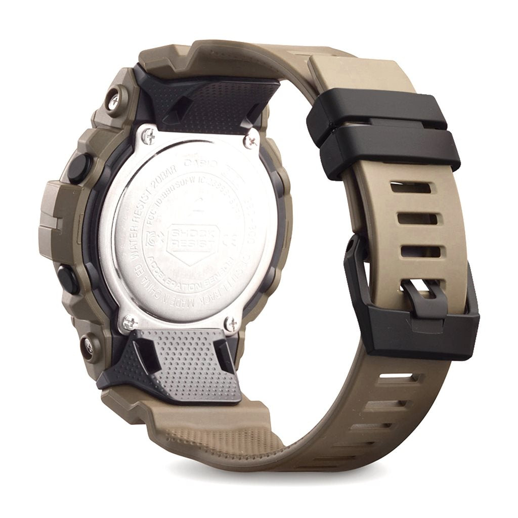 Reloj deportivo para hombre GBD-800UC-3 color verde visto de frente