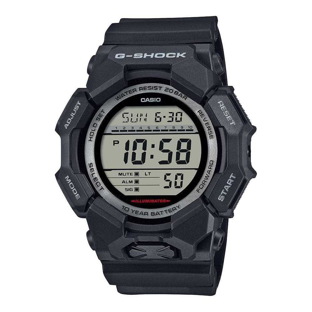 Reloj deportivo para hombre GD-010 negro