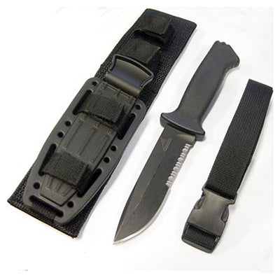 Cuchillo Gerber Prodigy negro con hoja fija y empuñadura TacHide