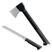 Hacha Gerber Gator Axe II con sierra oculta en el mango y hoja de acero inoxidable