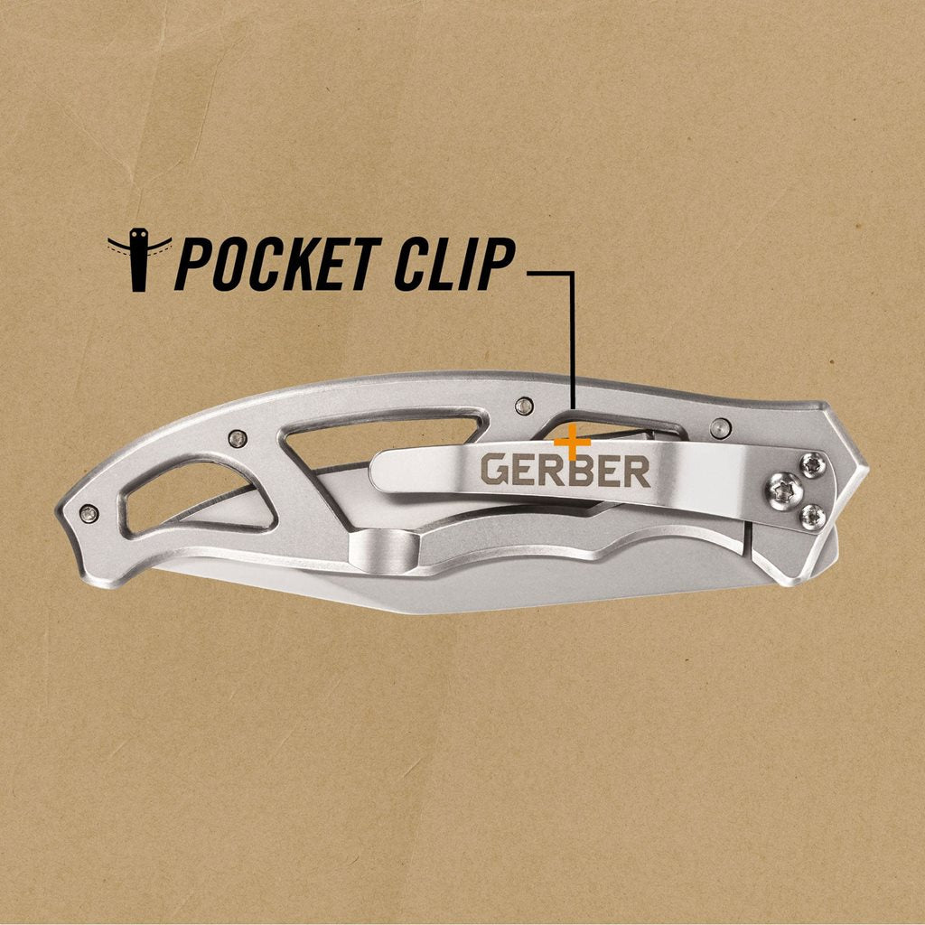 Navaja Gerber Paraframe I FE, hoja 7,6 cm, acero inoxidable, 74 g