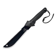 Machete Gerber Gator Jr. con sierra y funda, hoja 27,3 cm, mango Gator-Grip