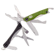 Alicates multifunción Gerber DIME GREEN, compacto y ligero, 10 herramientas