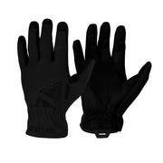 Guantes LIGHT GLOVES de piel negros (GL-LGHT), guantes para tiradores compatibles con pantalla táctil