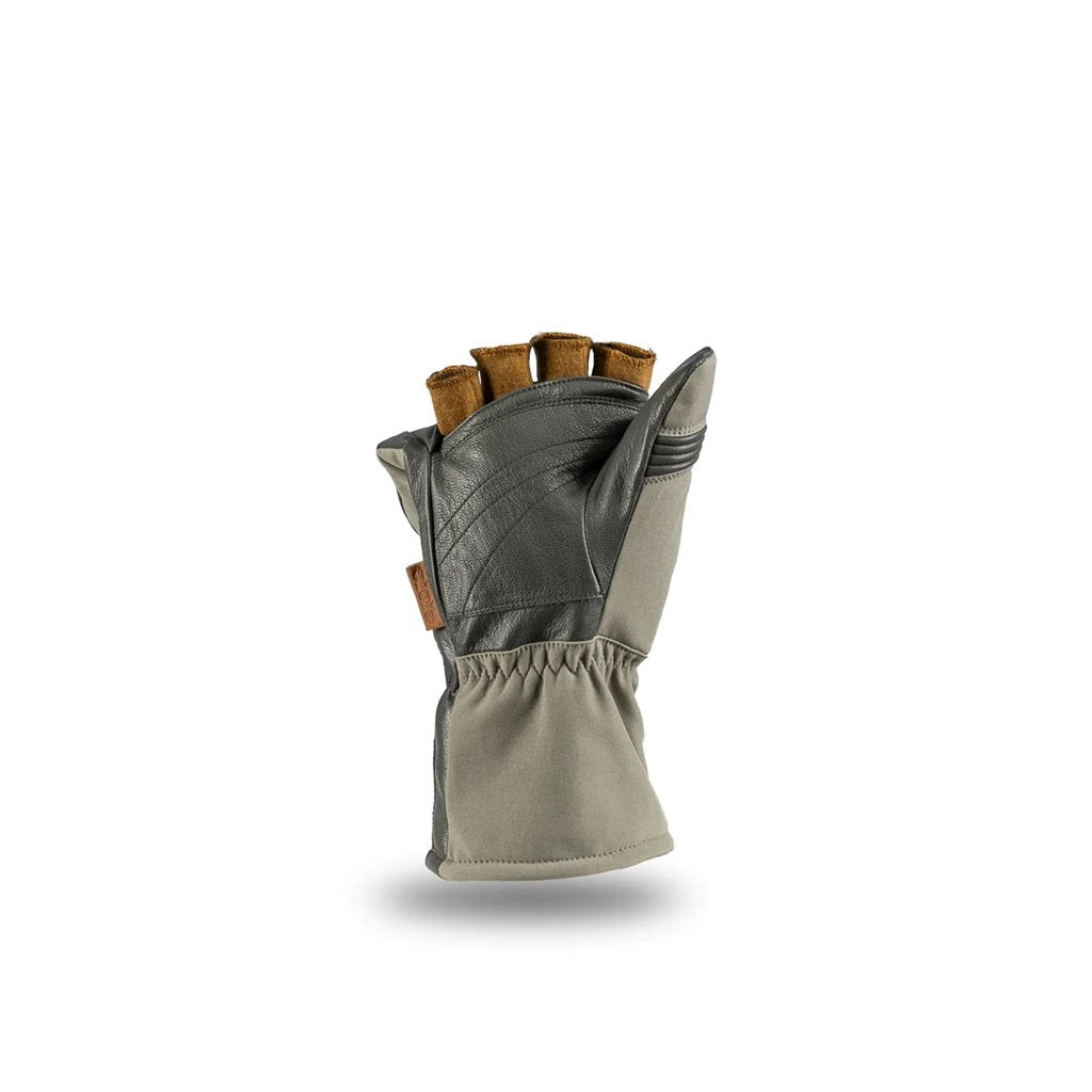 Manoplas POLAR GUNMETAL convertibles con tapa magnética