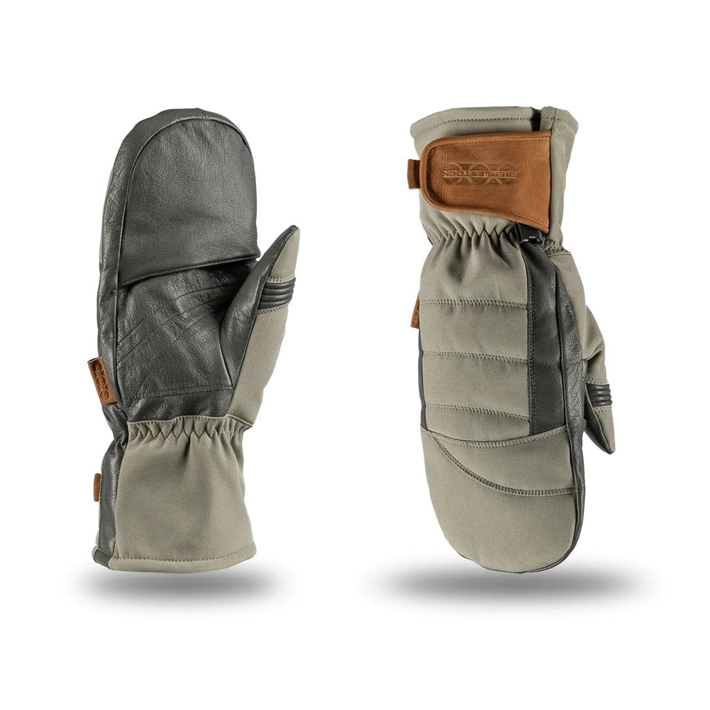 Manoplas POLAR GUNMETAL convertibles con tapa magnética