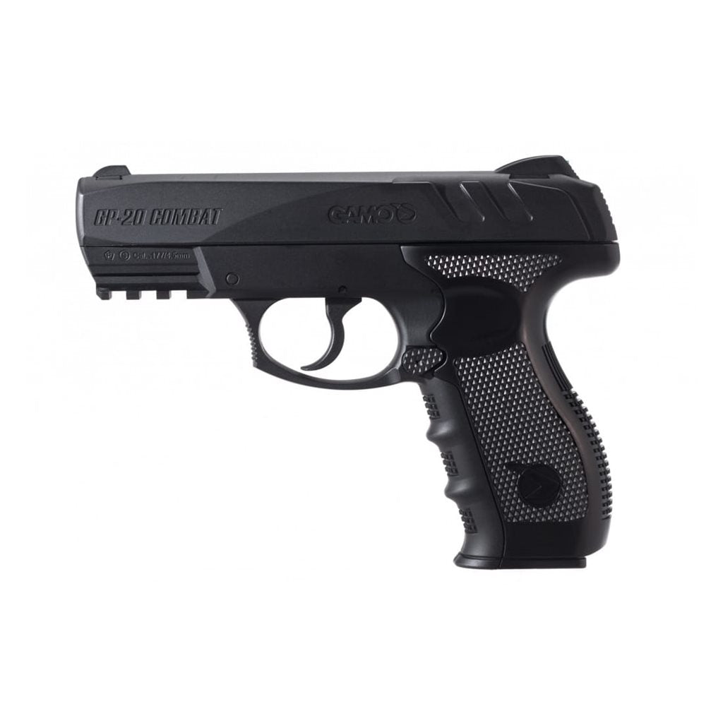 Pistola Gamo GP-20 Combat semiautomática CO2 12g para balines BB y diabolos