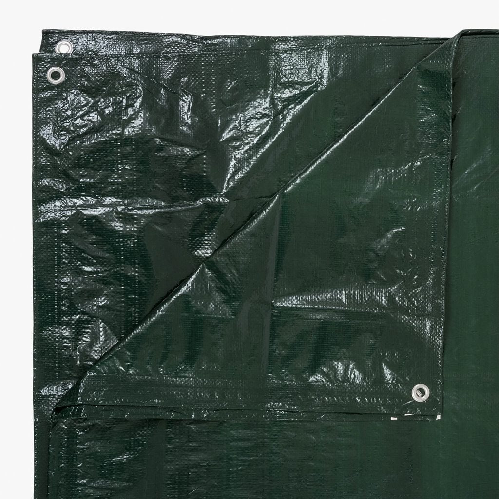 Lona impermeable verde 210 x 150 cm