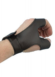 Imagen de Guante de piel con lazo para diestros, marrón IF-HU703421S parte de nuestra colección en Espadas y más, sitio oficial.