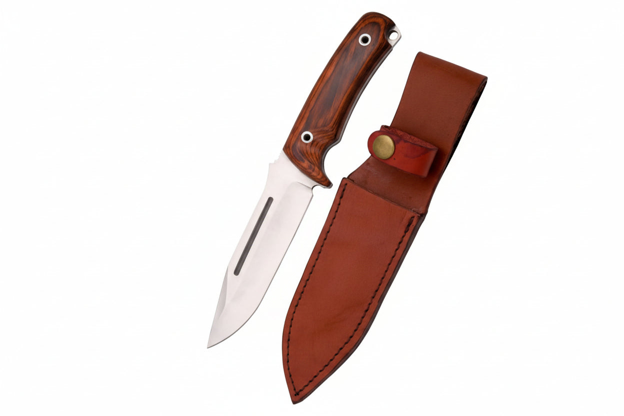 H0182W Cuchillo de monte Pakkawood - Espadas y Más