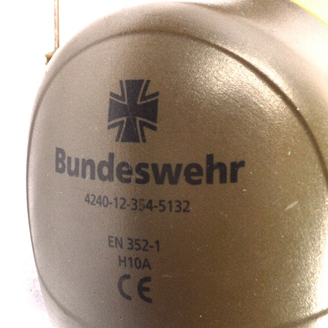 Auriculares protectores PELTOR H10A Bundeswehr usados H10AG