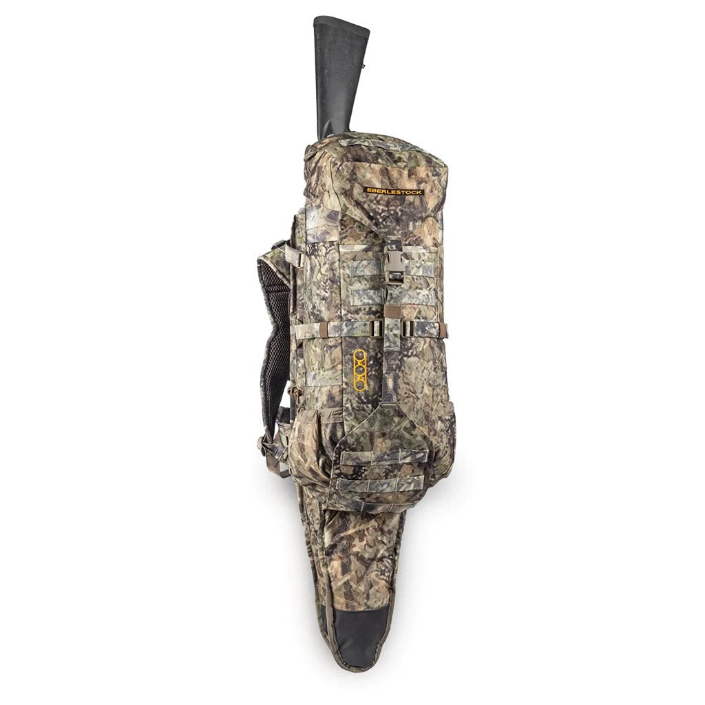 Mochila H2 Gunrunner en color loden verde, diseño minimalista orientada a caza y tiro