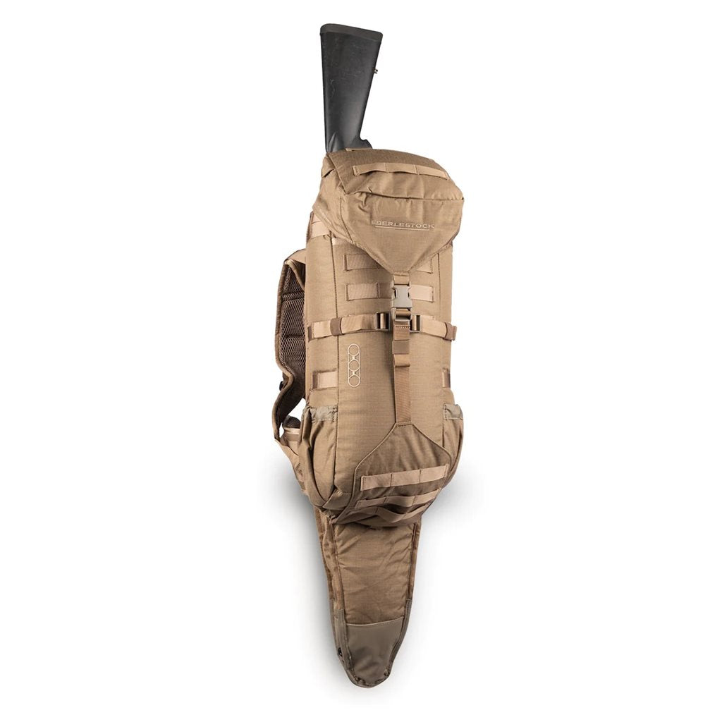 Mochila H2 Gunrunner en color loden verde, diseño minimalista orientada a caza y tiro