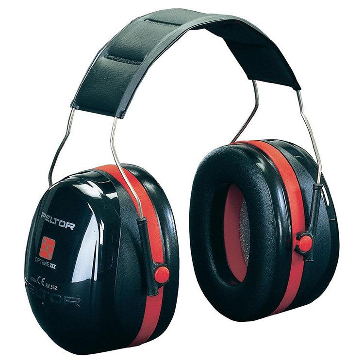 Auriculares antirruido PELTOR Optime III usados H540AG - SNR 26 dB