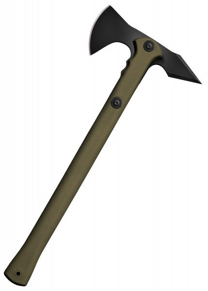Hacha Halcón de trinchera, Trench Hawk , color Verde Oliva, Negro o Tierra Cold Steel CST-90PTH - Espadas y Más