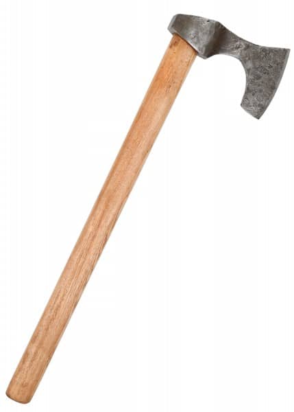 Hacha vikinga, acero forjado a mano, tipo B - Espadas y Más