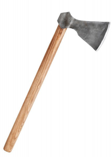 Hacha vikinga, acero forjado a mano, Tipo F ULF-AX-18 - Espadas y Más