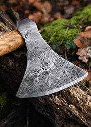 Hacha vikinga, acero forjado a mano, tipo M ULF-AX-21 - Espadas y Más