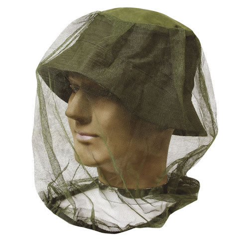 Mosquitera OLIV para la cabeza colocada sobre el sombrero, protección contra mosquitos